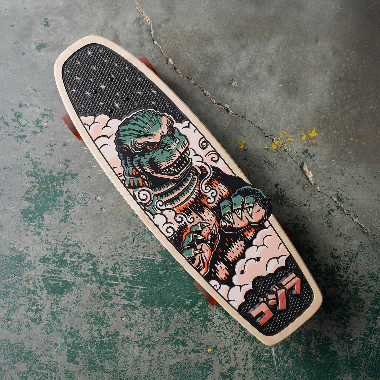 Attack Peter Burning Godzilla - Collectors Edition Cruiser