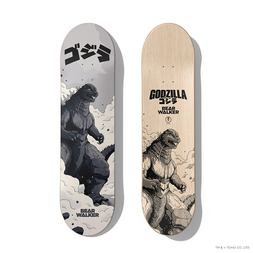 Rupert Gruber Quemando Godzilla - Tabla de Calle