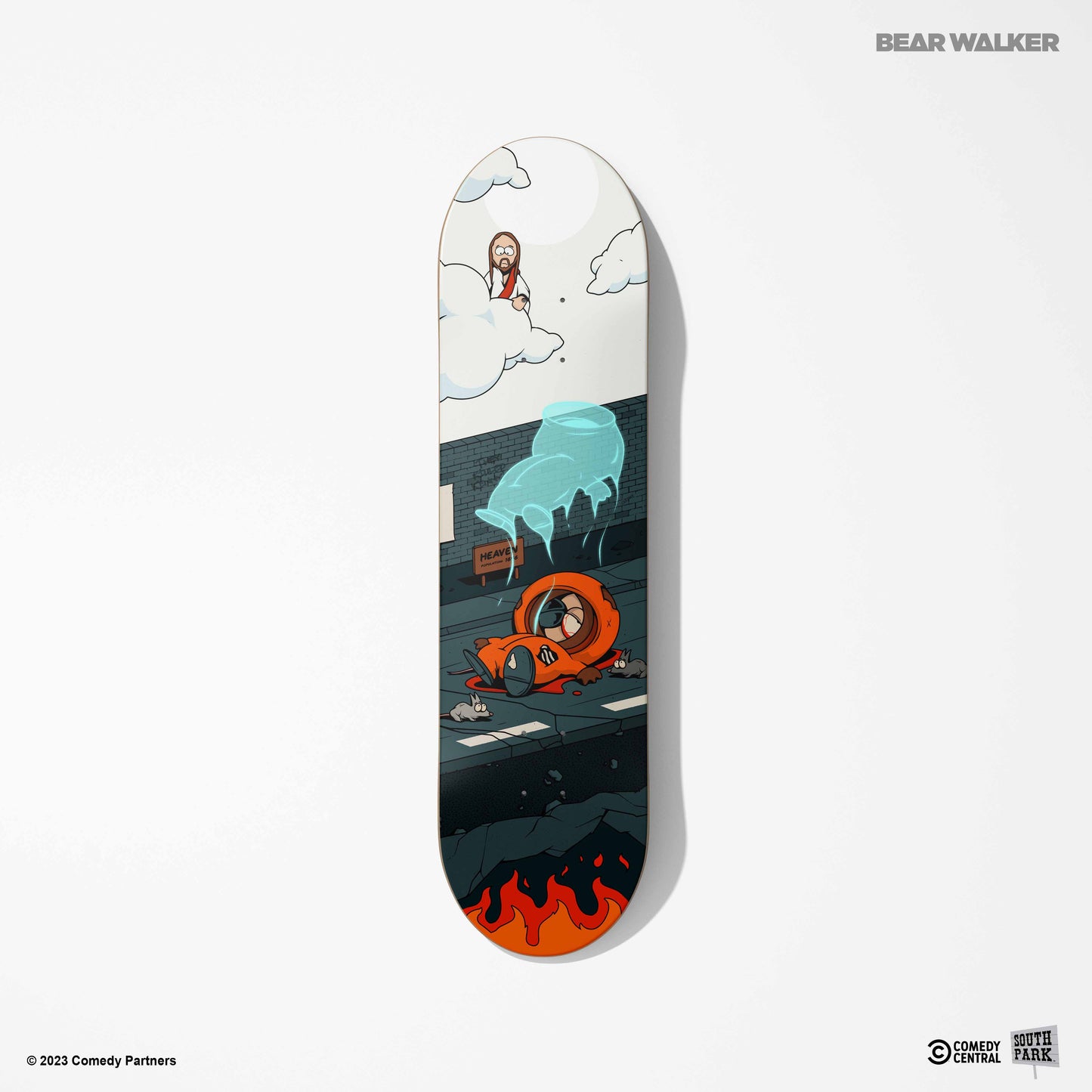 Tabla de skate "Kenny Goes to Heaven"
