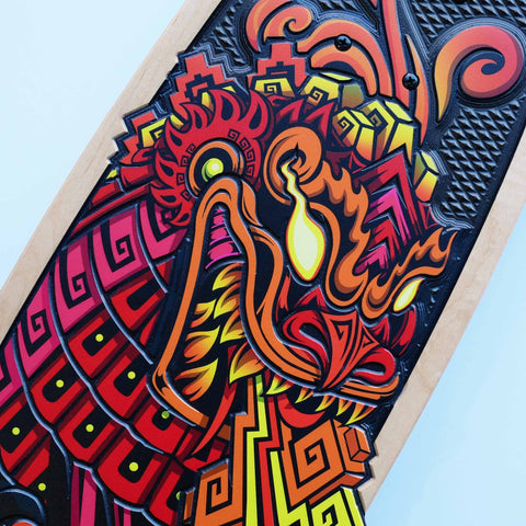 Urban Aztec Godzilla - Collector’s Edition Cruiser