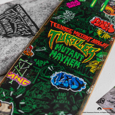 Teenage Mutant Ninja Turtles Mutant Mayhem Skater Mikey Art Design