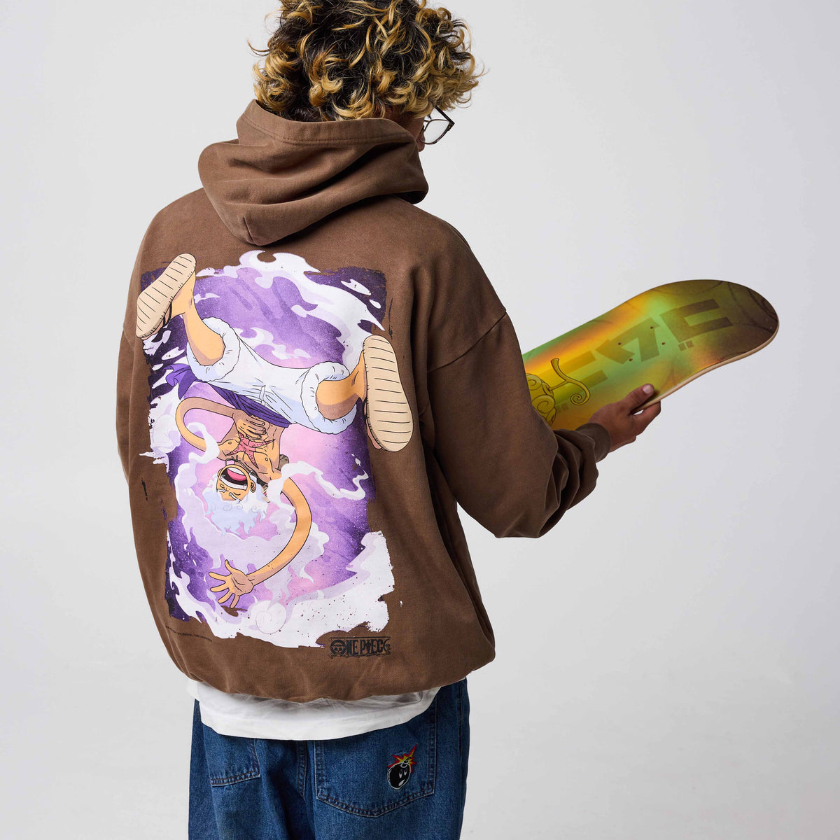 Sudadera con Capucha Luffy Heavyweight