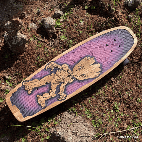 Official Cosmic Baby Groot Skate Deck